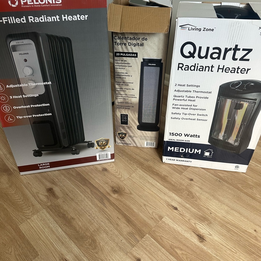 Pelonis Oil-Filled Radiant Heater